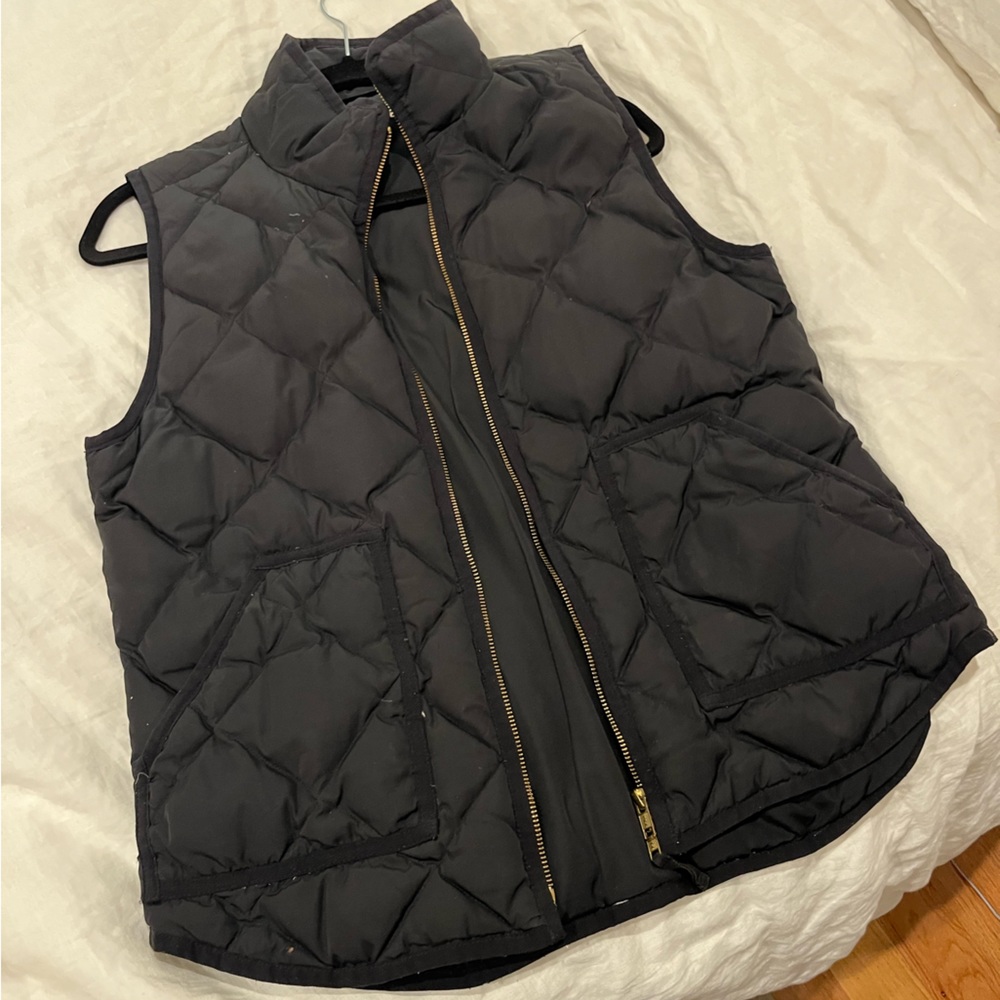 J crew quilted vest